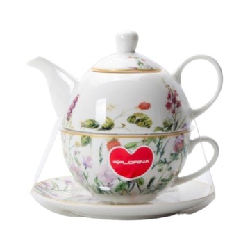 ZESTAW DO HERBATY TEA FOR ONE IDYLLA FLORINA 440ML