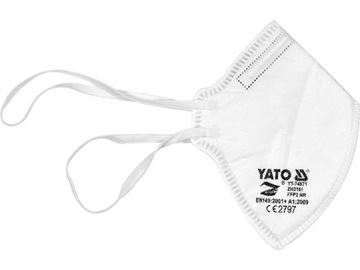 МАСКА YATO ЗАЩИТНАЯ ПОЛУМАСКА FFP2 АНТИ-ПЫЛЬ 5 ШТ. YATO