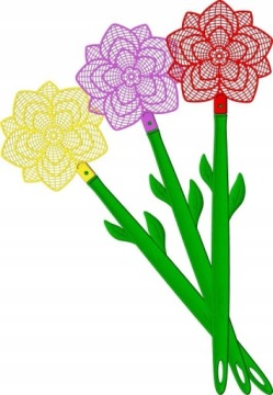 Bros Flower Fly Wrap