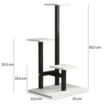 Металлическая подставка для цветов для растений PEAK