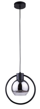 SIGMA Nowoczesna lampa LED LINDA 1 lampa wisząca CZARNY LED