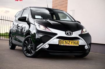 Toyota Aygo II Hatchback 5d 1.0 VVT-i 69KM 2016 Toyota Aygo x-wave 1.0 BENZYNA otwierany dach Alu zarej. w Polsce