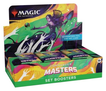 Бустеры набора Magic The Gathering Commander Masters