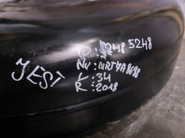 БАЛЛОН ДЛЯ Сжиженного нефтяного газа 34л 2028 R КРУГЛЫЙ БУМАГА + КЛАПАН