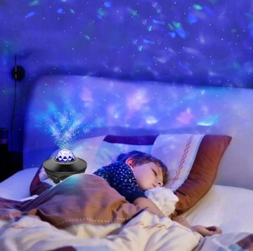 МНОГОФУНКЦИОНАЛЬНЫЙ светодиодный звездный проектор Galaxy Star НЕБО И ОКЕАН Ночной светильник