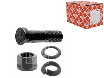 ŚRUBA KOŁA M18X1.5 X65 73.4MM STAL KPL Z NAKRĘTKĄ Z PODKŁADKĄ