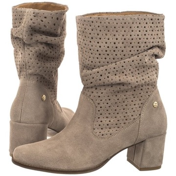 Buty Botki Damskie Maciejka 6005A-04 Brązowe