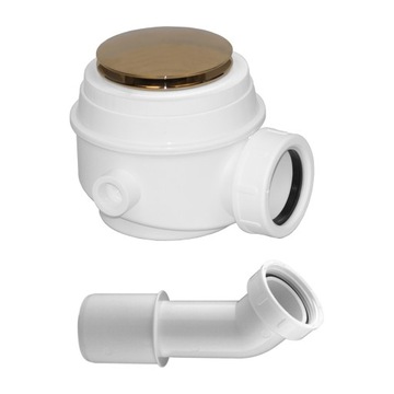 Syfon wanna brodzik złoty klik klak 50mm