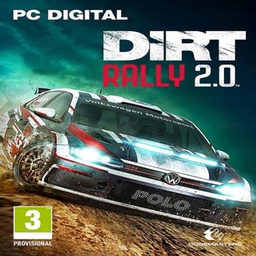 DiRT Rally 2.0 NOWA PEŁNA WERSJA STEAM PC PL