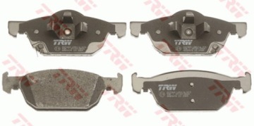 ПЕРЕДНИЕ ТОРМОЗНЫЕ КОЛОДКИ TRW GDB3476