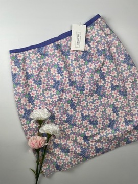 Bawełniana spódniczka mini w kwiaty Lilly Pulitzer r. M/L