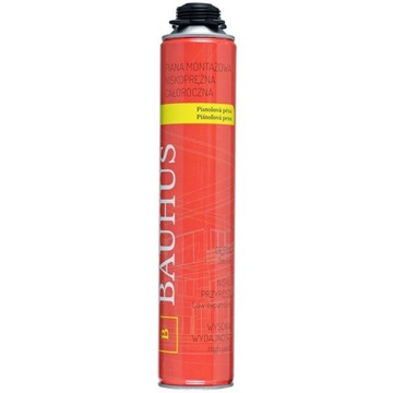 МОНТАЖНАЯ ПЕНА ПИСТОЛЕТ ПЕНА Bauhus 750мл