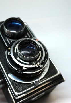 Камера Flexaret III в чехле – большая редкость.