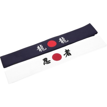 HACHIMAKI PASEK SPORTOWY HIDŻAB NIEBIESKI HIDŻAB