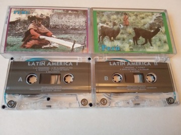 LATIN AMERICA I i II , 2 kasety , muzyka PERU