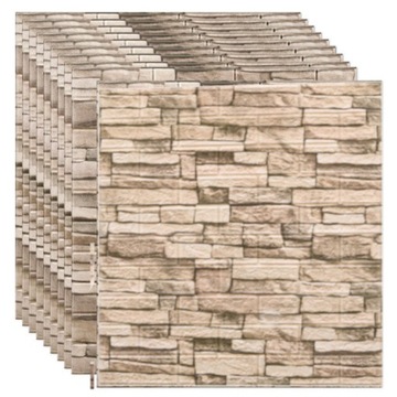 PANELE NA ŚCIANĘ IMITACJA KAMIENIA 3D PANEL 10x