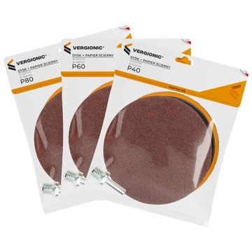 ДИСК С ХВОСТОВИКОМ-ЛИПУЧКОЙ 150мм ДЛЯ ШЛИФРОВАЛЬНИЦЫ И ДРЕЛИ + 10 шт бумаги