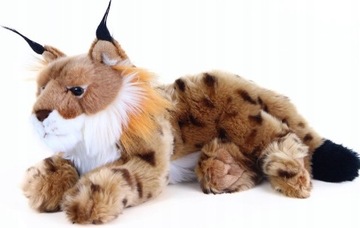 RYŚ MASKOTKA REALISTYCZNY PLUSZAK 32cm ECO