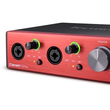 Аудиоинтерфейс Focusrite Clarett+ 2 Pre WAW