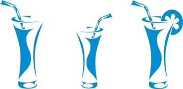 Naklejka do kuchni drinki na ścianę ścienna