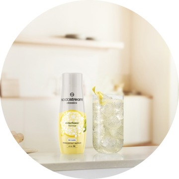 SodaStream Elderflower Zero сироп-концентрат черной бузины для воды 440мл