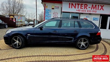 BMW Seria 5 E60 Sedan 2.5 525i 218KM 2006 BMW Seria 5 Zarejestrowany kombi bogata wersja gaz LPG 2.5 BenzynaLPG, zdjęcie 4