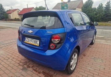 Chevrolet Aveo T300 Hatchback 5d 1.2 86KM 2012 Chevrolet Aveo Benzynkaniski przebiegZarejestrowany w Polsce 1.2 Benzyna, zdjęcie 4