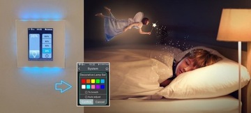 Интеллектуальный выключатель света LCD DIMMER ANDROID IOS Alexa Google TUYA