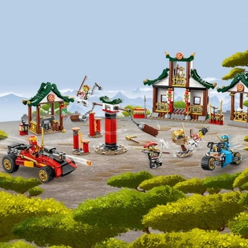 LEGO Ninjago, коробка с кубиками ниндзя 71787, подарочный набор