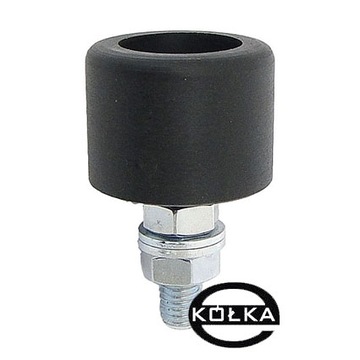 ROLKA POLIURETANOWA fi.33mm PROW. ZE ŚRUBĄ DO BRAM