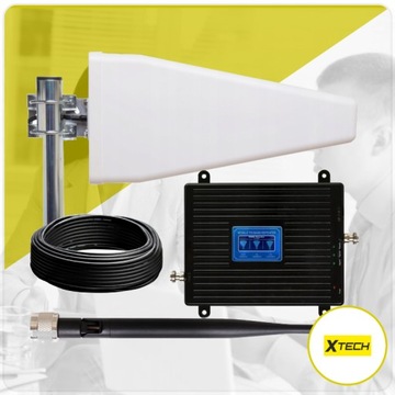 УСИЛИТЕЛЬ GSM-СИГНАЛА КОМПЛЕКТ АНТЕННЫ GSM 3G 4G LTE