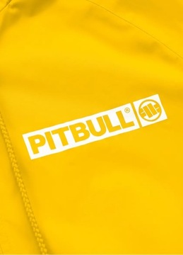 PITBULL WEST COAST KURTKA MĘSKA Z KAPTUREM WIOSENNA ATHLETIC LOGO ŻÓŁTA M