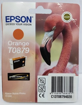TUSZ EPSON T0879 Orange C13T08794010 ORYGINAŁ