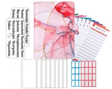 SEGREGATOR BUDŻETOWY A6 OSZCZĘDNIK BINDER PLANER BUDŻETU ORGANIZER ZESTAW