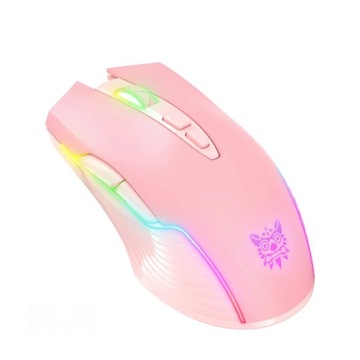 Новый продукт ONIKUMA CW905, милая розовая беспроводная игровая мышь RGB с RGB-подсветкой