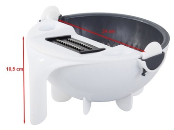 СЛАЙСЕР ОВОЩЕЛЕЗКА С ЧАШОЙ ​​ДИЛЬЦЕР, ЧИСЛИТЕЛЬ С 7 ЛЕЗВИЯМИ