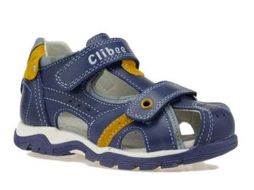 КОЖАНЫЕ САНДАЛИИ ДЛЯ МАЛЬЧИКОВ ДЕТСКАЯ ОБУВЬ САНДАЛИИ С ПОКРЫТИЕМ НА ЗАЛИВКЕ Размер 27