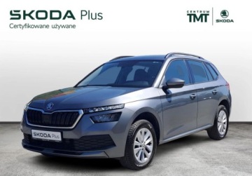 Skoda Kamiq Crossover 1.0 TSI 110KM 2023 Skoda Kamiq DSG Smart LINK Grzane fotele 1,0 TSI 110KM Salon PL ASO Benzyna