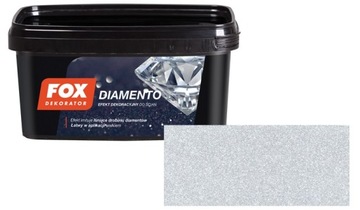 FOX DEKORATOR Farba dekoracyjna Diamento 1L LUNA