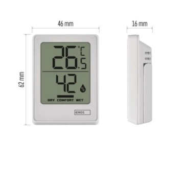 Термометр с гигрометром E0345 EMOS