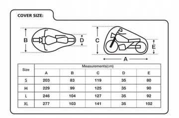 ЧЕХОЛ ДЛЯ МОТОЦИКЛА BIKETEC AQUATEX размер L