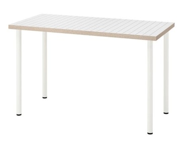 LAGKAPTEN ADILS Biurko biały antracyt/biały 120x60