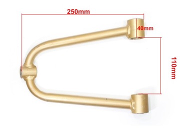 РЫЧАГ ПЕРЕДНИЙ ВЕРХНИЙ ПРАВЫЙ ATV LEOPARD 125 CHARMING