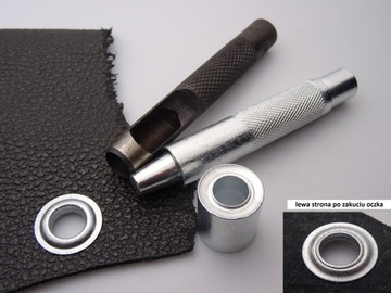 Набор люверсов для баннеров из оцинкованного брезента толщиной 12 мм / 50 шт. люверсов