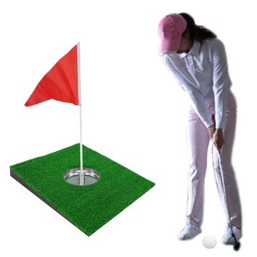 Портативный коврик для занятий гольфом, средство для тренировок в помещении и на открытом воздухе