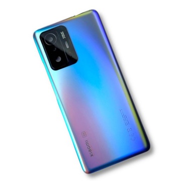 Oryginalna tylna klapka XIAOMI 11T / 11T Pro Niebieski z osłoną obiektywu