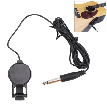 ClipOn Pickup mikrofon Piezo skrzypce gitara