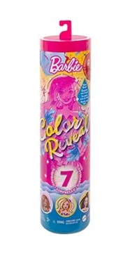 Barbie Color Reveal Tuba impreza długie włosy