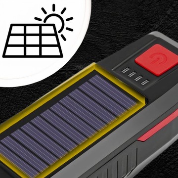 ПЕРЕДНЯЯ СВЕТОДИОДНАЯ СЧЕТКА ВЕЛОСИПЕДА, ГРОМКИЙ ЗВОНОК, АККУМУЛЯТОР 2400 мАч