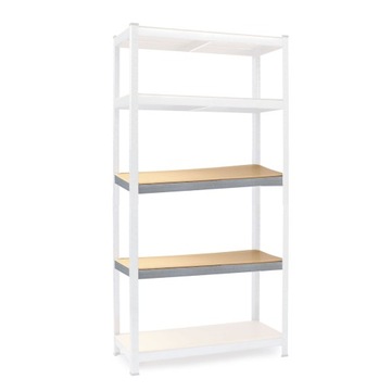 2X PÓŁKA DO REGAŁU METALOWEGO 180x90x40cm NA WCISK BEZŚRUBOWA